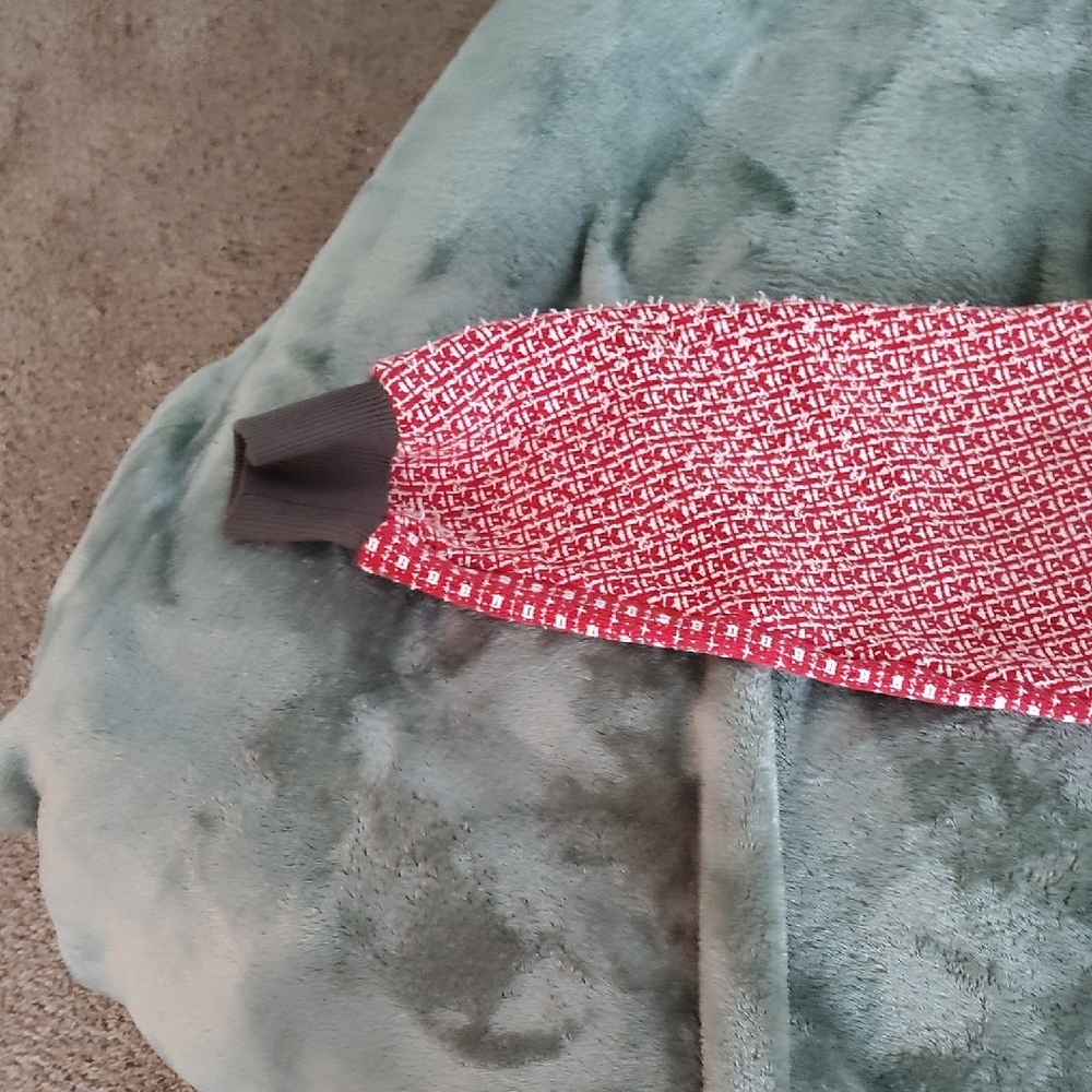 Patchwork Hooded Sweater - Multicolor - image 2